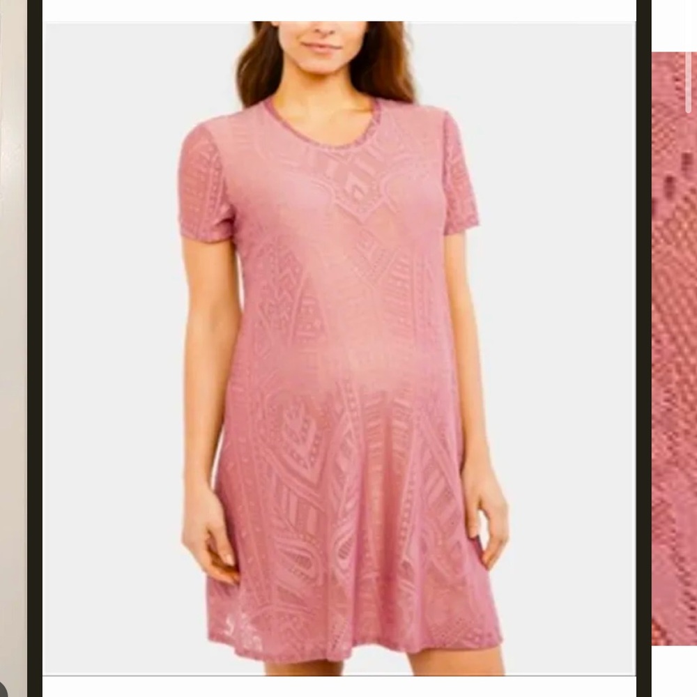 ✨Maternity✨ BCBGMaxAzria | Pink Dress, Size Small ✨